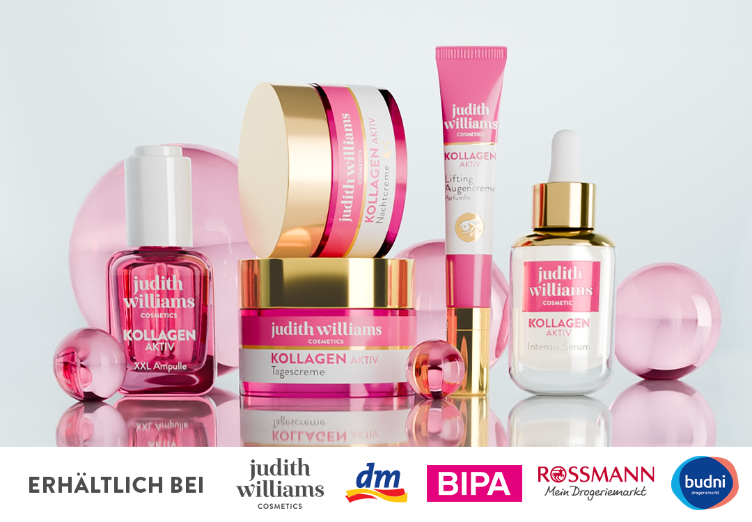 Kollagen Aktiv Linie von Judith Williams Cosmetics