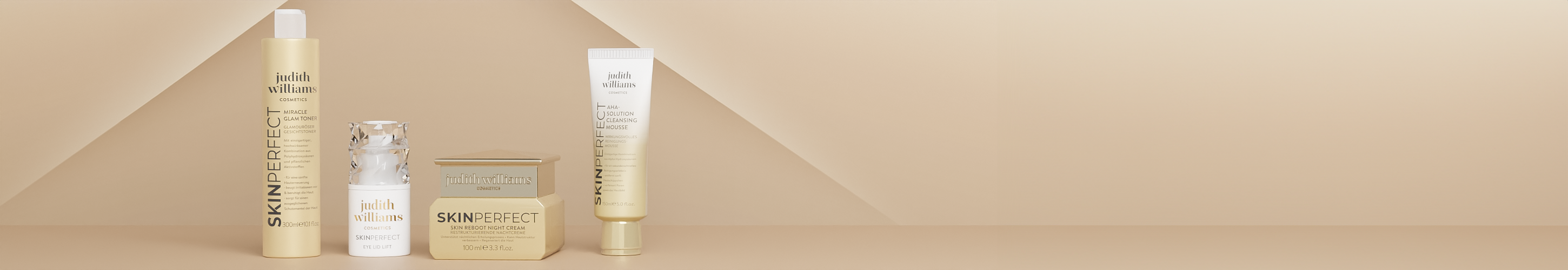 SkinPerfect Linie von Judith Williams Cosmetics.