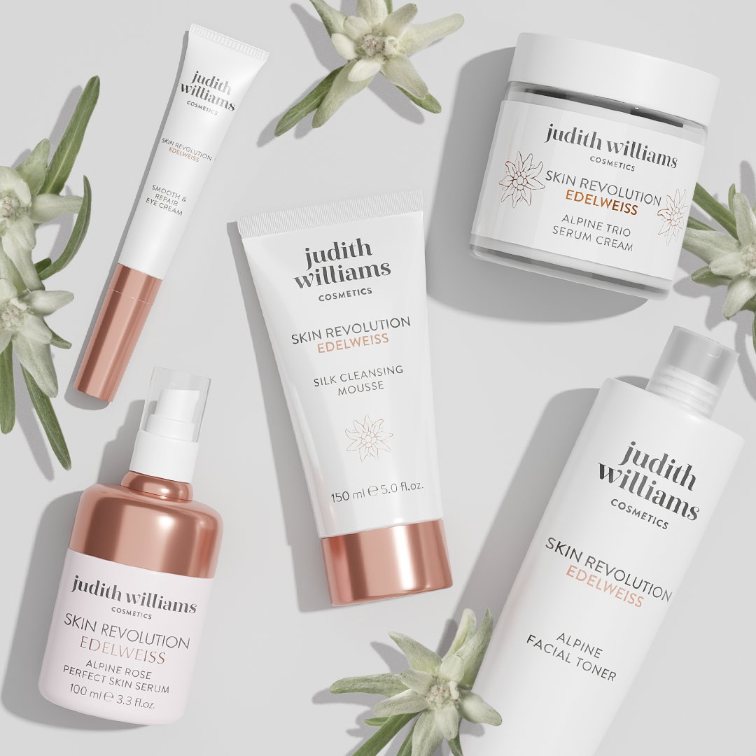 Skin Revolution Edelweiss Linie von Judith Williams Cosmetics.