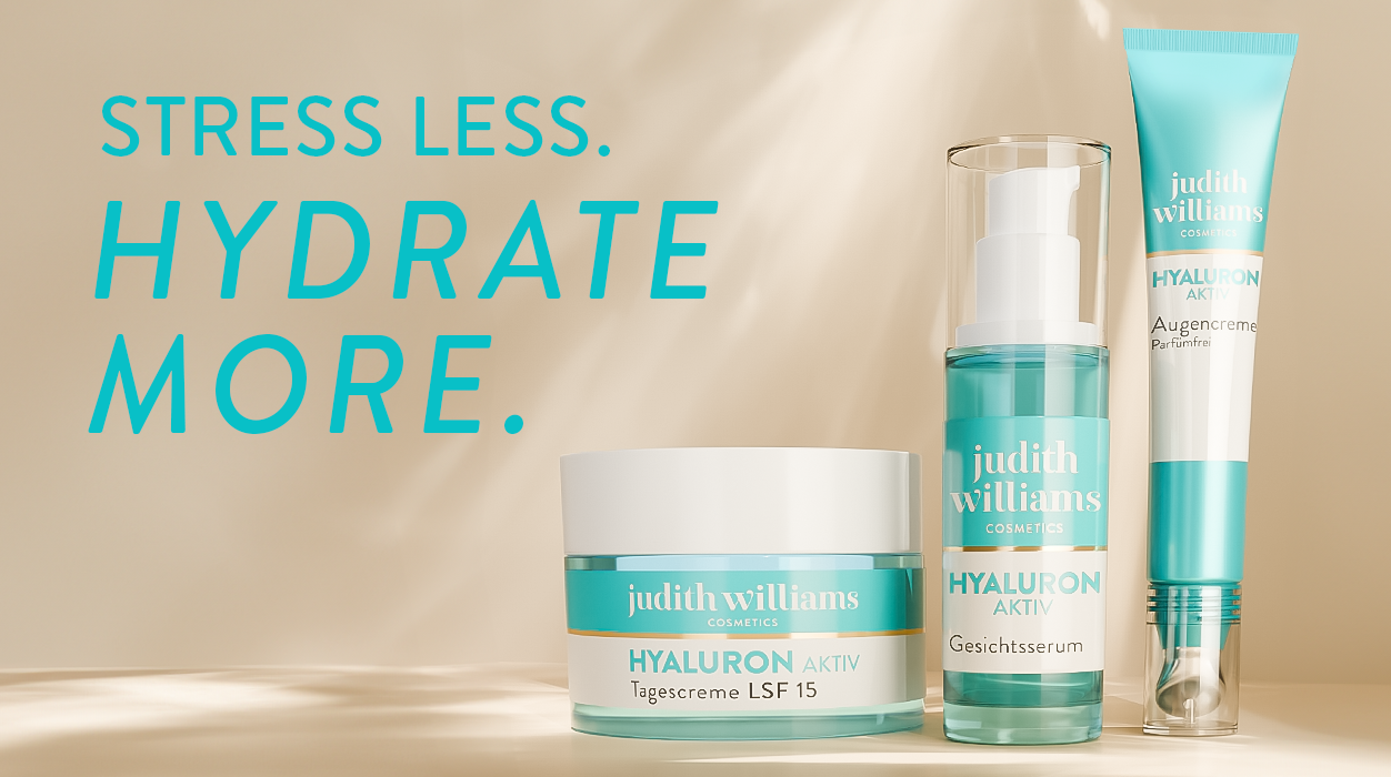 Hyaluron Aktiv Linie von Judith Williams Cosmetics.