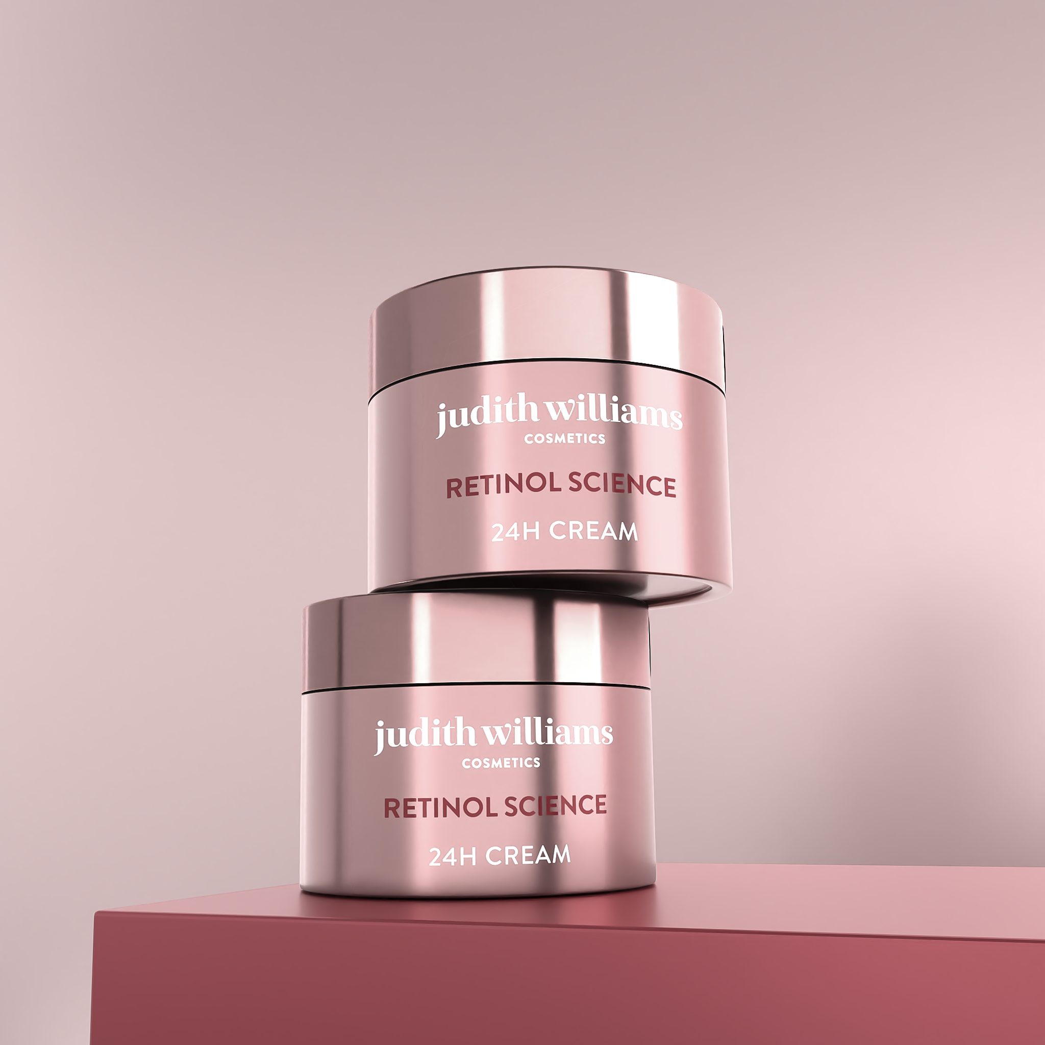 Produktbild der 24H Cream von Retinol Science von Judith Williams Cosmetics.