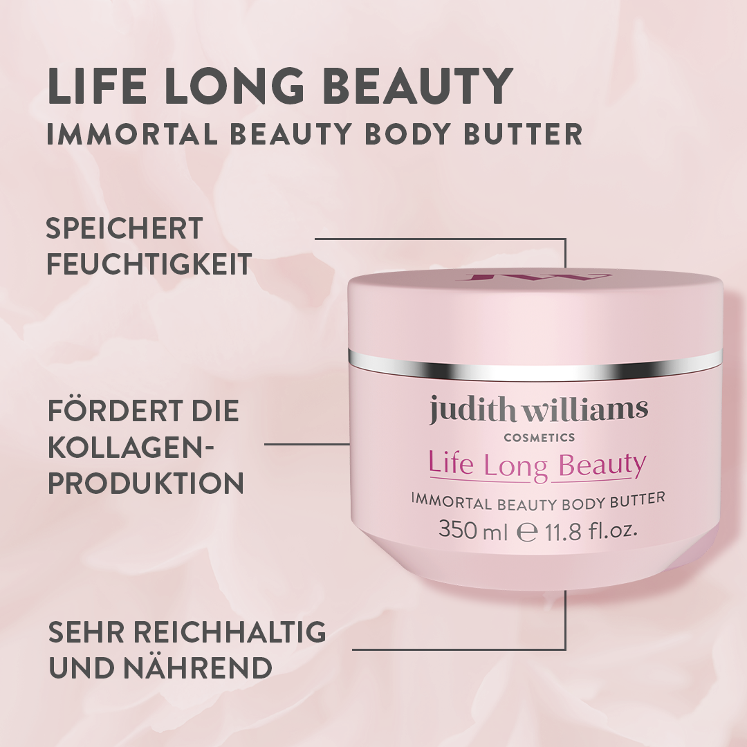 Körperbutter | Life Long Beauty | Immortal Beauty Body Butter | Judith Williams