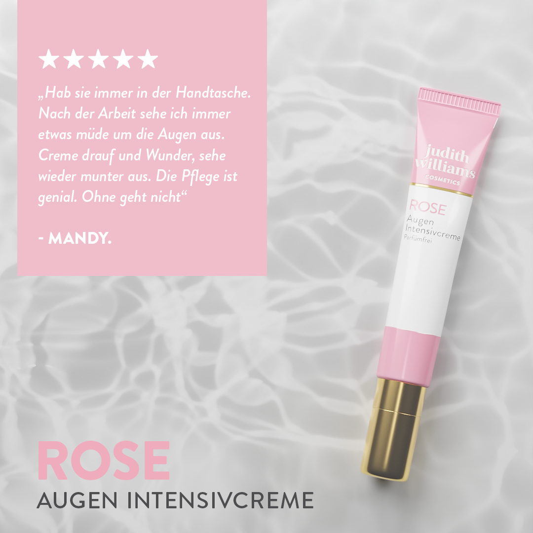 Augencreme | Rose | Augen Intensivcreme Rose | Judith Williams