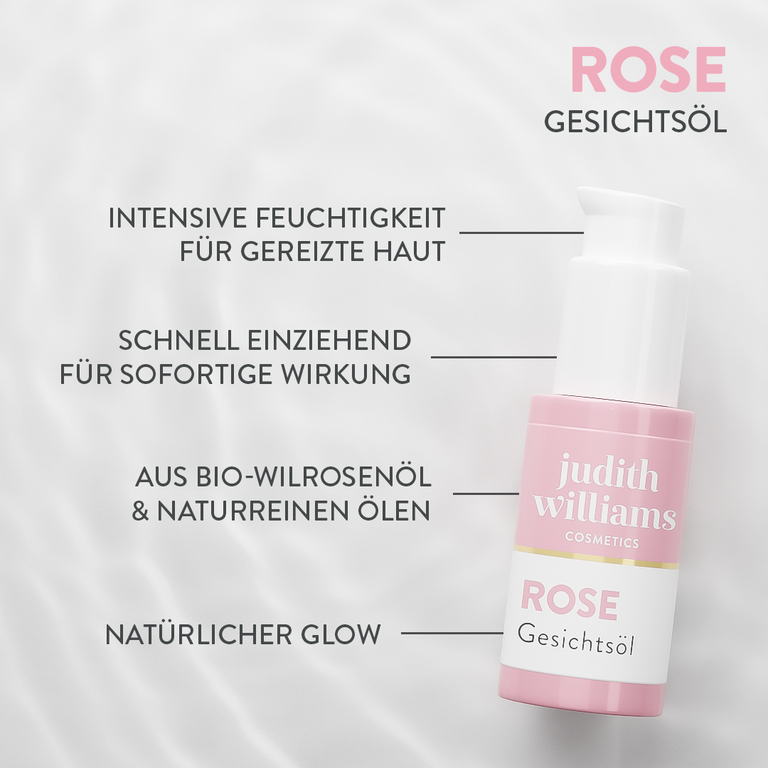 Gesichtsöl | Rose | Gesichtsöl | Judith Williams