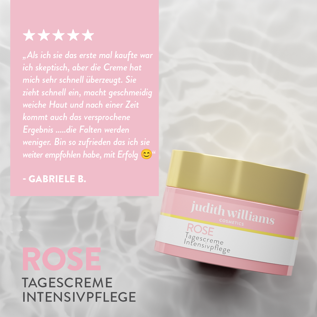 Gesichtscreme | Rose | Intensivpflegende Tagescreme Rose | Judith Williams