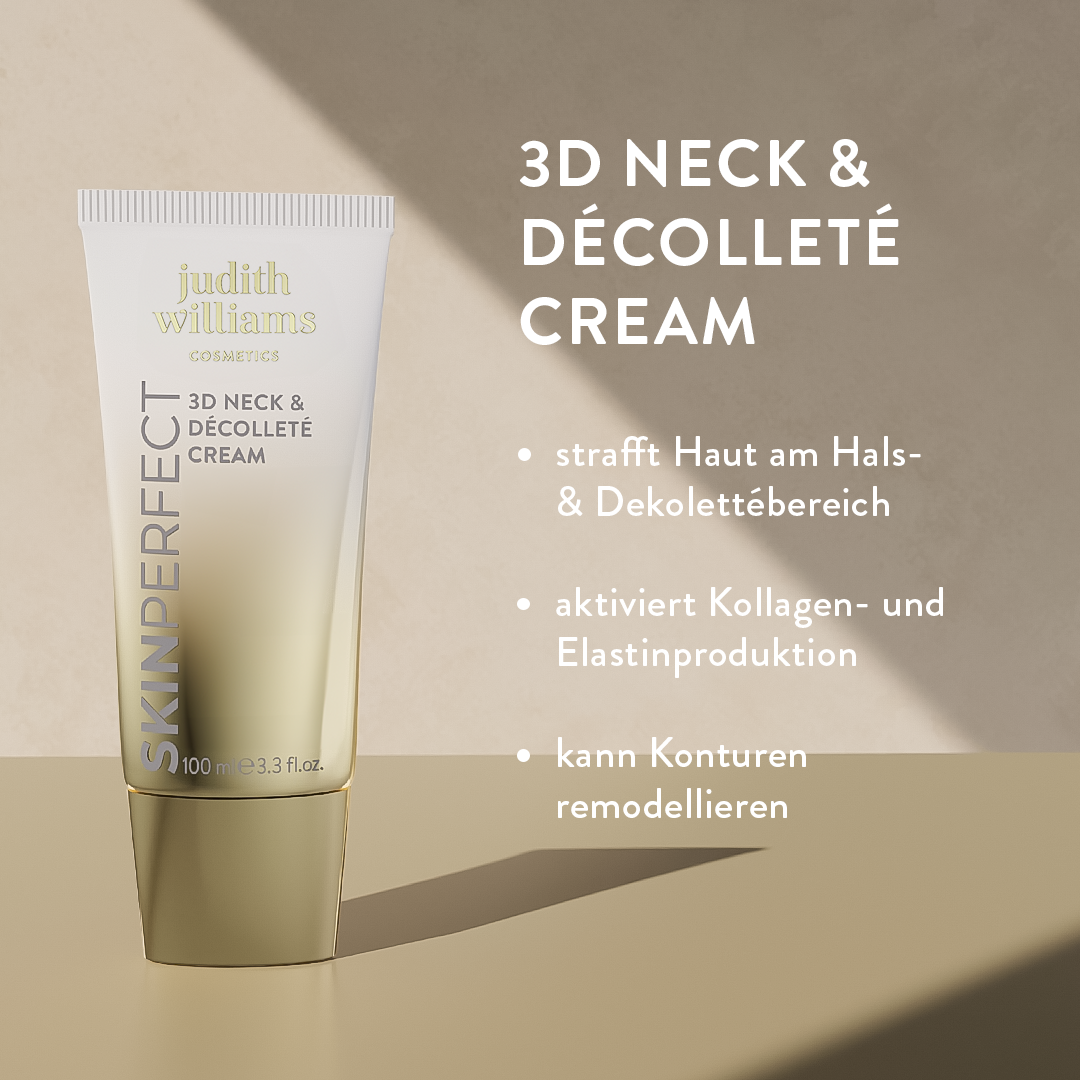 Hals und Dékolleté Creme | SkinPerfect | 3D Neck & Décolleté Cream | Judith Williams